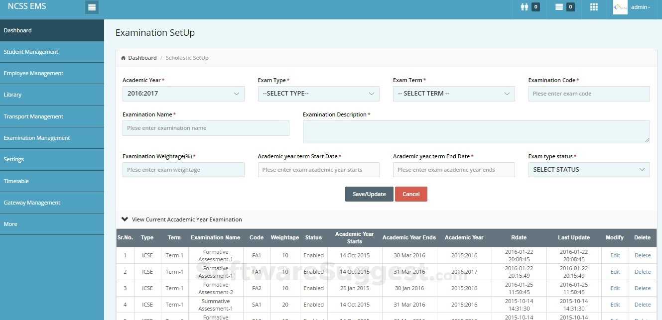CampusEntry EMS Small Screenshot 1